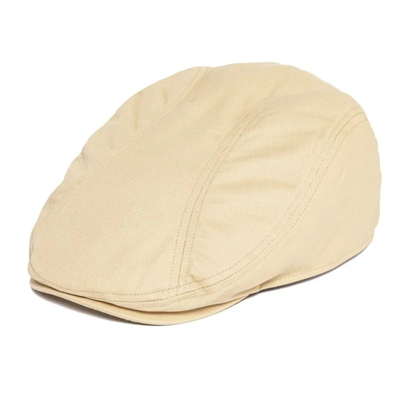 Men's Stylish Cotton Flat Cap | Casual Ivy Baker Boy Hat