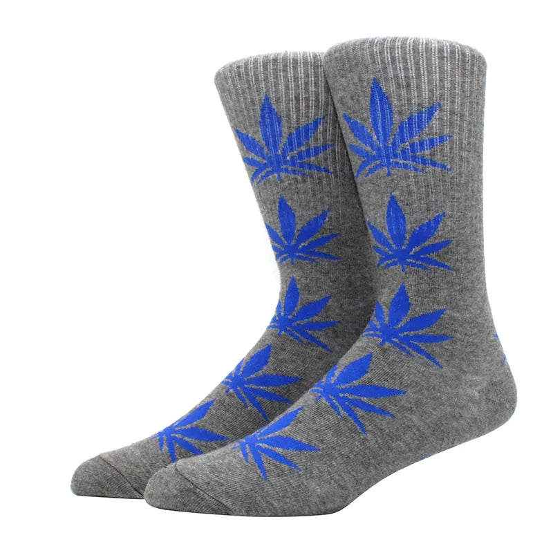 Men's Fashionable Hemp Cotton Crew Socks | Stylish Everyday Wear