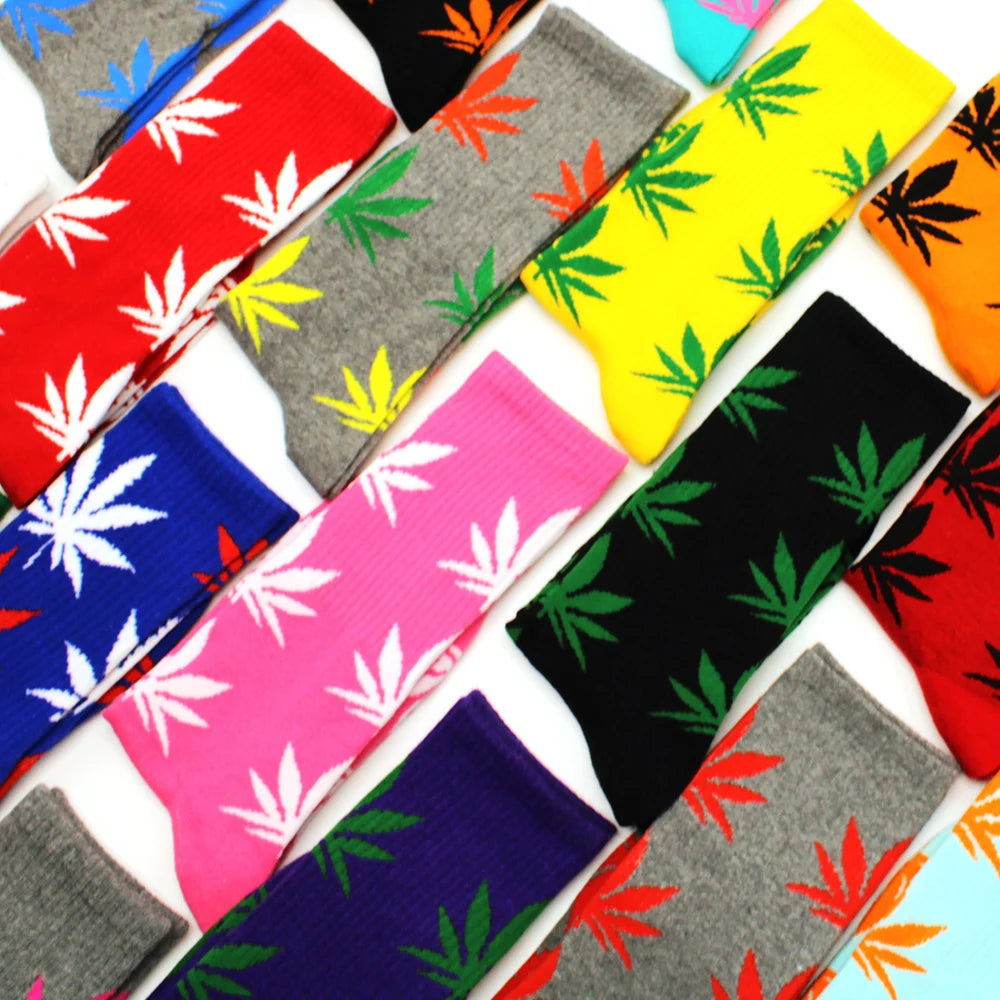 Men's Fashionable Hemp Cotton Crew Socks | Stylish Everyday Wear