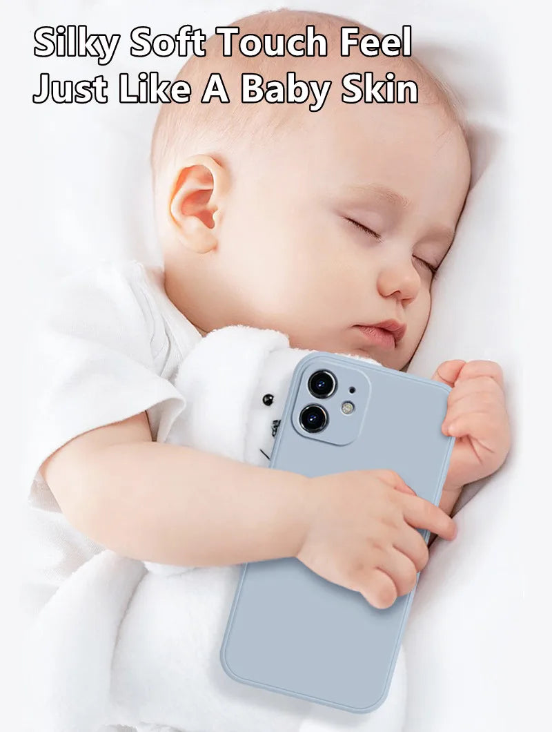 Shockproof Liquid Silicone Case for Samsung Galaxy A17 | Soft & Durable