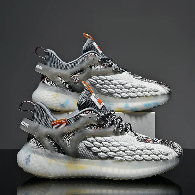 Luxury Men's Casual Sneakers | Versatile Fashion Platform Shoes