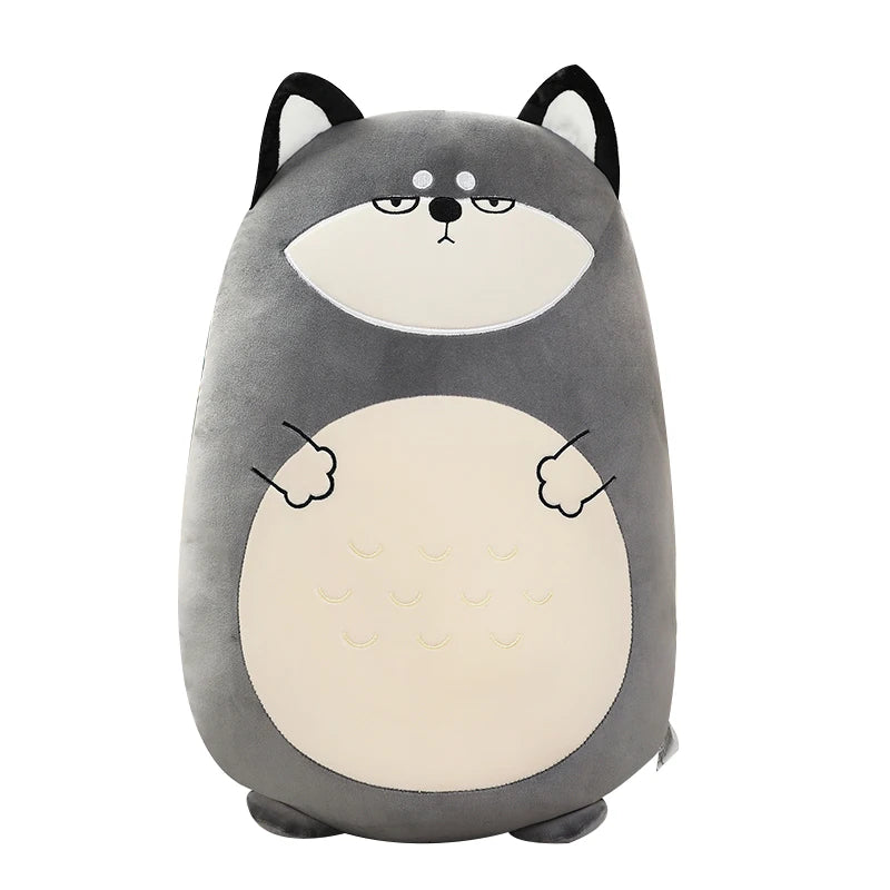 Kawaii Animal Plush Toy | Soft Dinosaur & Shiba Inu Pillows