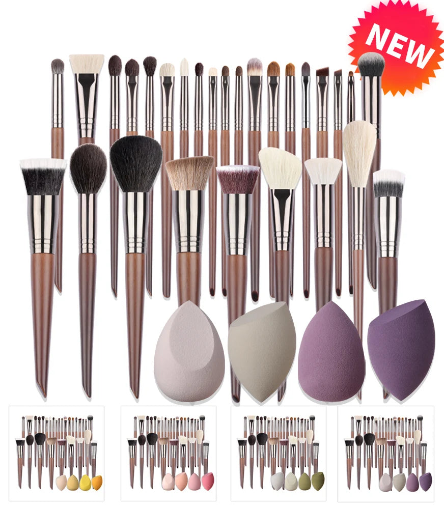 Natural Goat Hair Eyeshadow Brush | Flawless Makeup Application