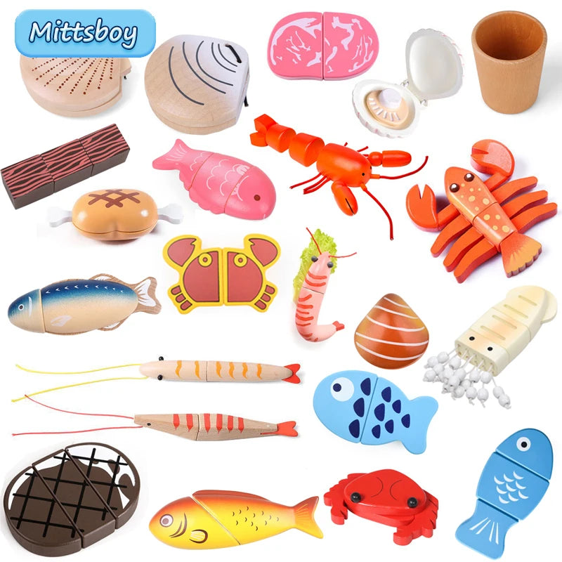 Animal Magnetic Play House | Educational Wooden Toy for Kids