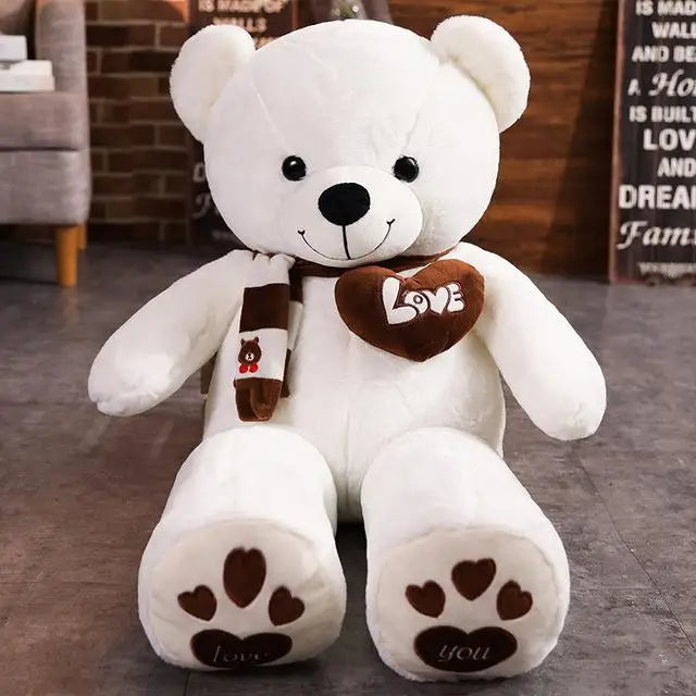 High Quality 4 Colors Teddy Bear Plush Toys for Kids & Lovers