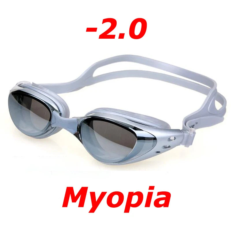 Myopia Swim Goggles | Anti-Fog UV Shield Eyewear for Clarity
