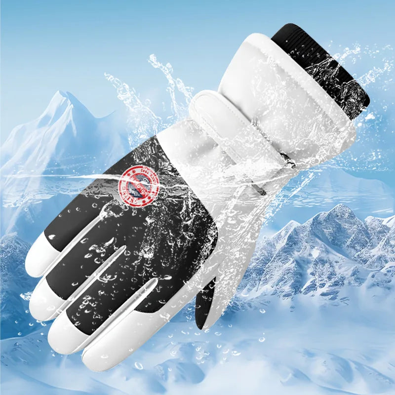 Men's Winter Ski Gloves | Thermal Insulated Touchscreen Gloves