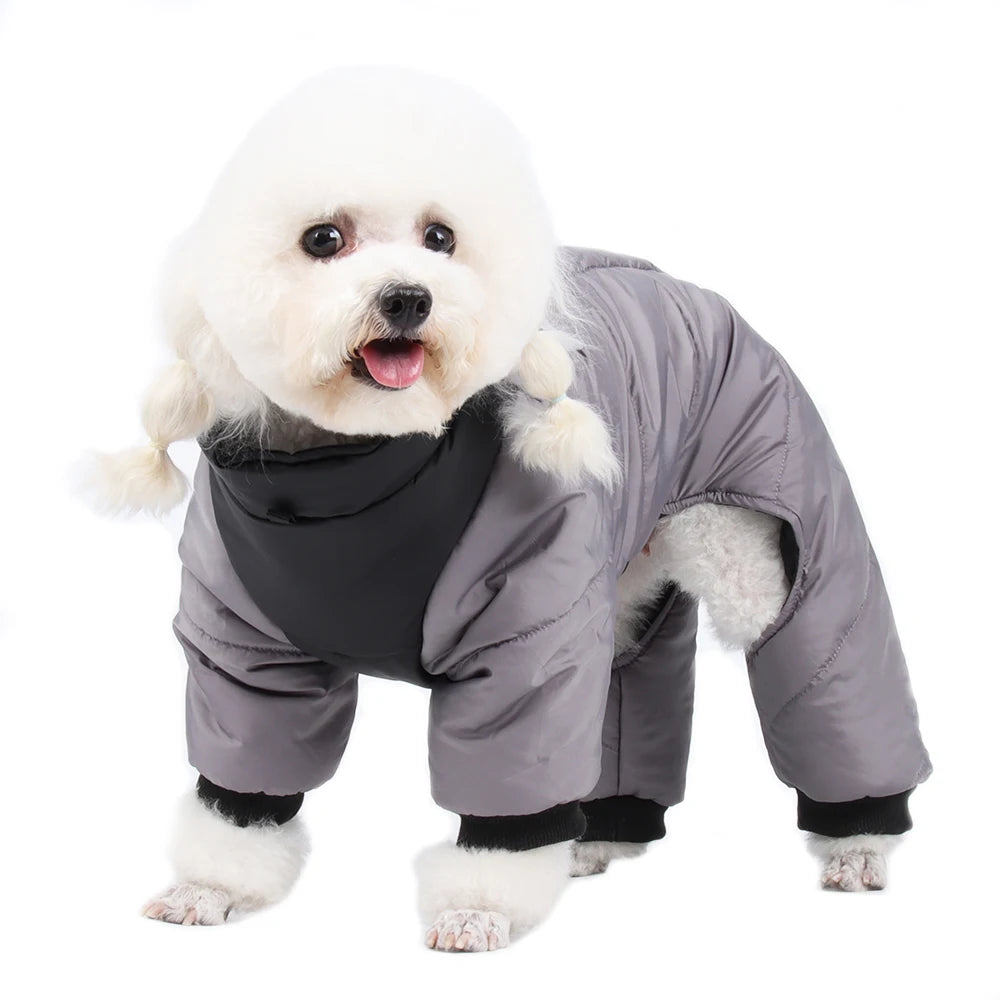 Waterproof Dog Jumpsuit Coat | Warm Winter Clothing for Pets