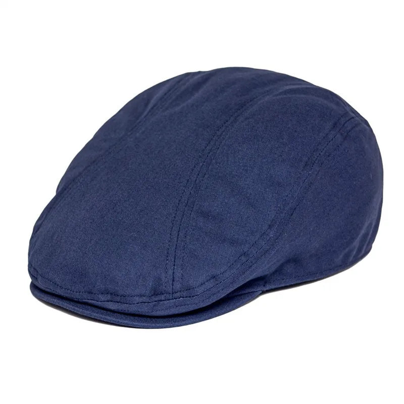 Men's Stylish Cotton Flat Cap | Casual Ivy Baker Boy Hat