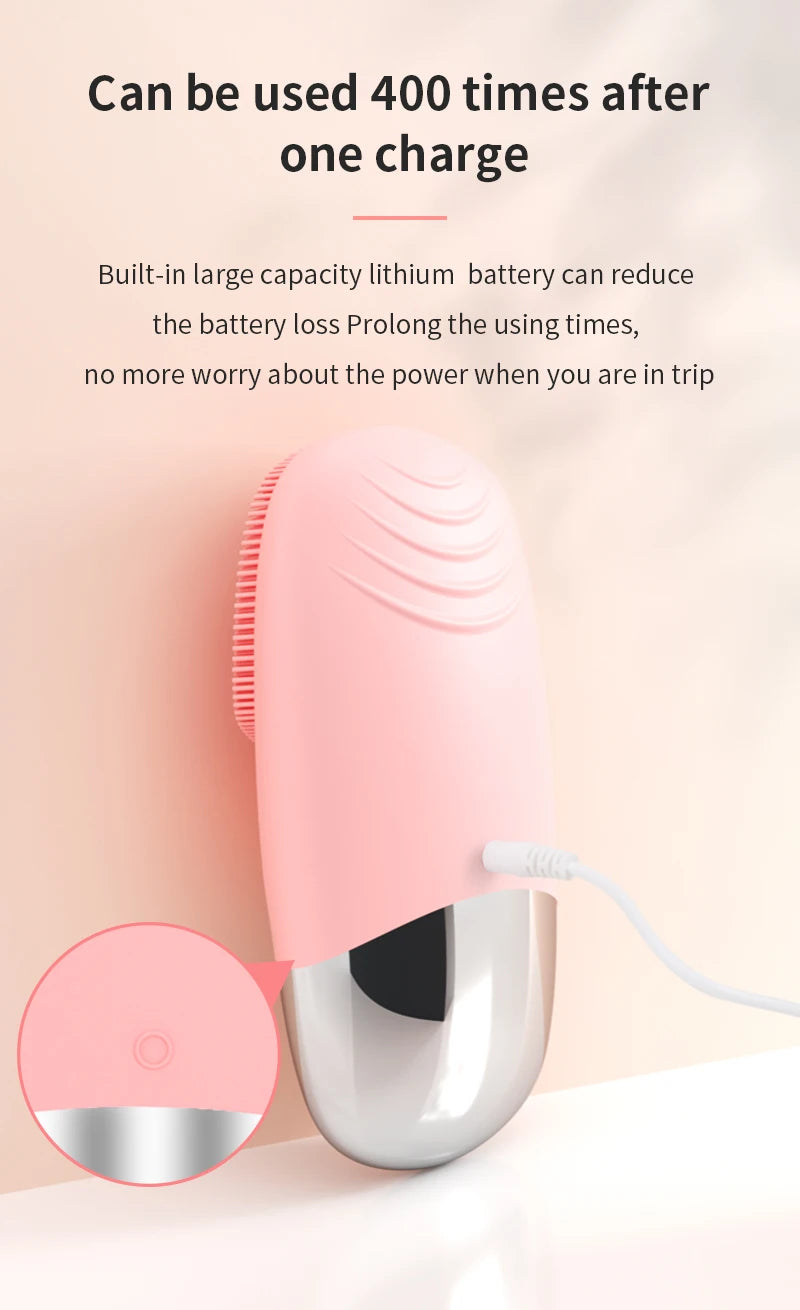 Sonic Facial Cleansing Brush | Deep Cleanse & Revitalize Skin