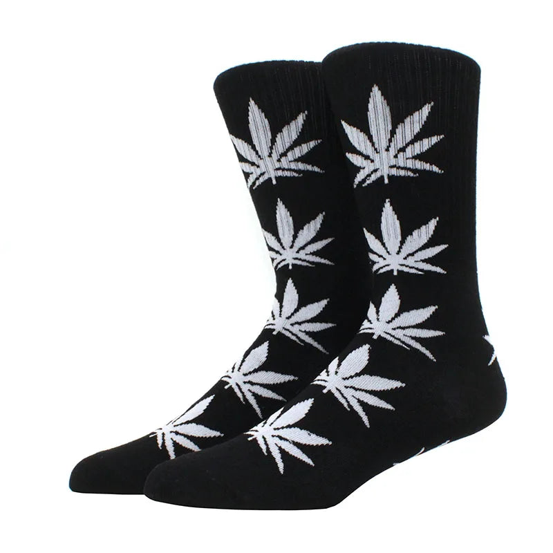 Men's Fashionable Hemp Cotton Crew Socks | Stylish Everyday Wear
