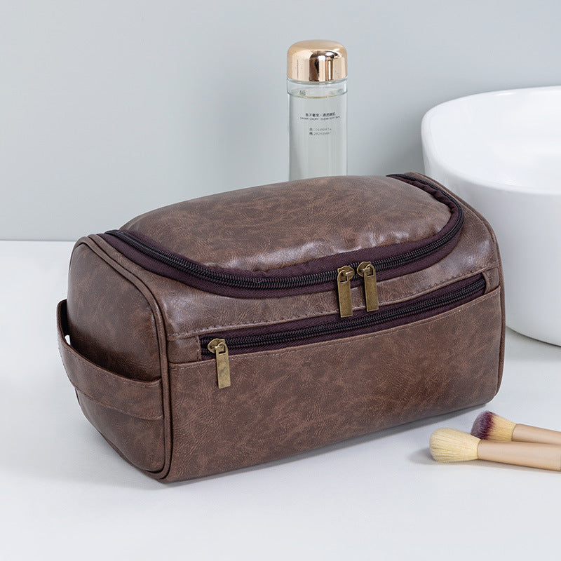 Portable Waterproof Hanging Toiletry Bag for Travel & Cosmetics