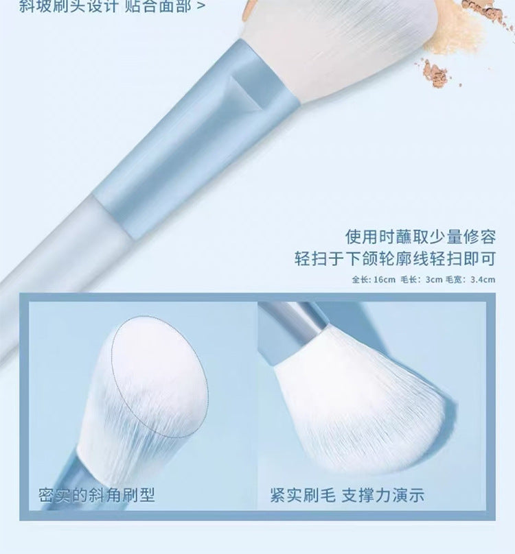 10-Piece Makeup Brush Set | Versatile Cosmetic Tools for Flawless Looks