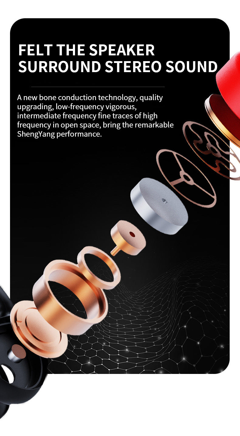 Bluetooth Bone Conduction Earphones | Waterproof MP3 Headphones