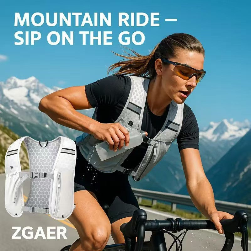 Lightweight Hydration Vest Backpack for Hiking and Cycling