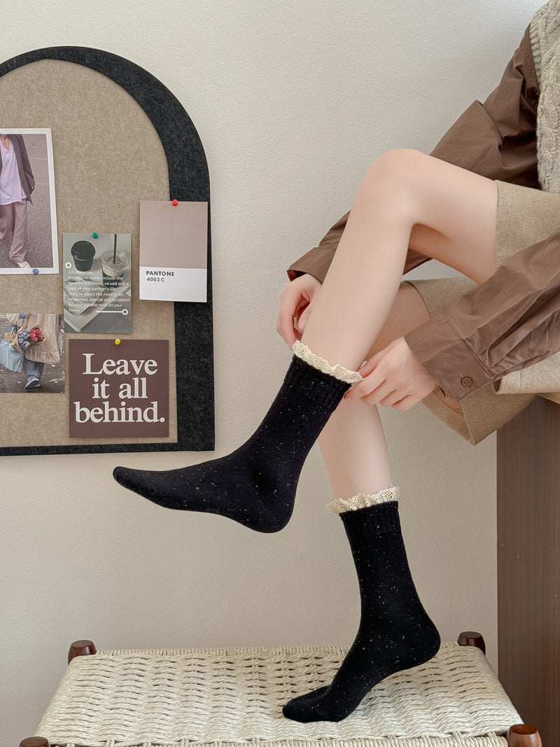 Frilly Kawaii Long Socks for Women | Ultimate Casual Style