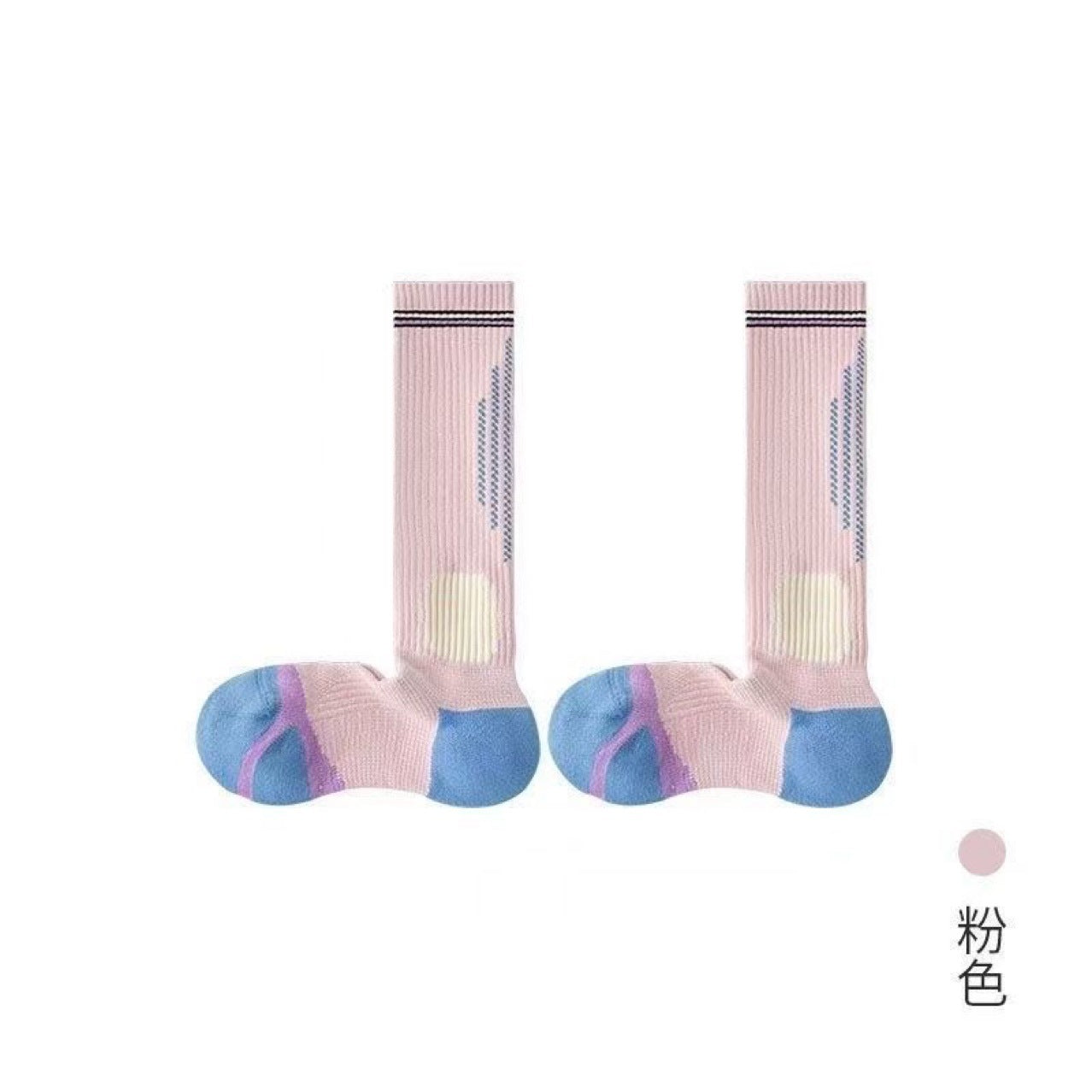 Breathable Long-Tube Calf Socks for Women | Perfect for Sports & Yoga