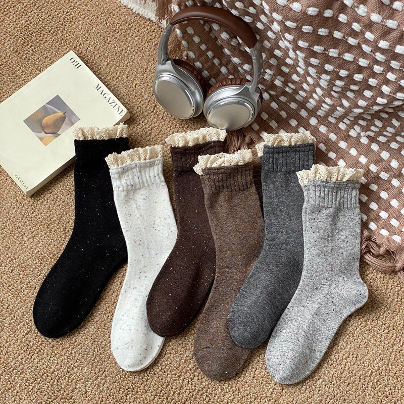 Frilly Kawaii Long Socks for Women | Ultimate Casual Style