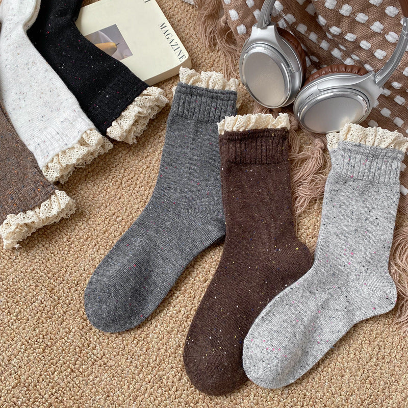 Frilly Kawaii Long Socks for Women | Ultimate Casual Style