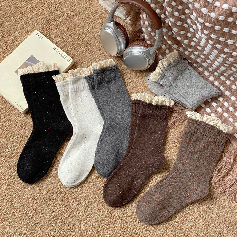 Frilly Kawaii Long Socks for Women | Ultimate Casual Style