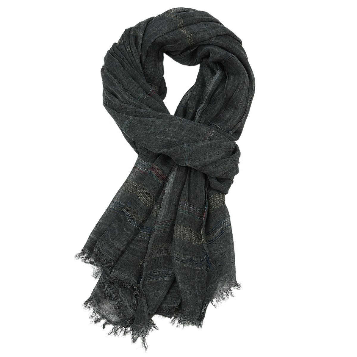 Unisex Winter Scarf | Fashionable Cotton and Linen Shawl