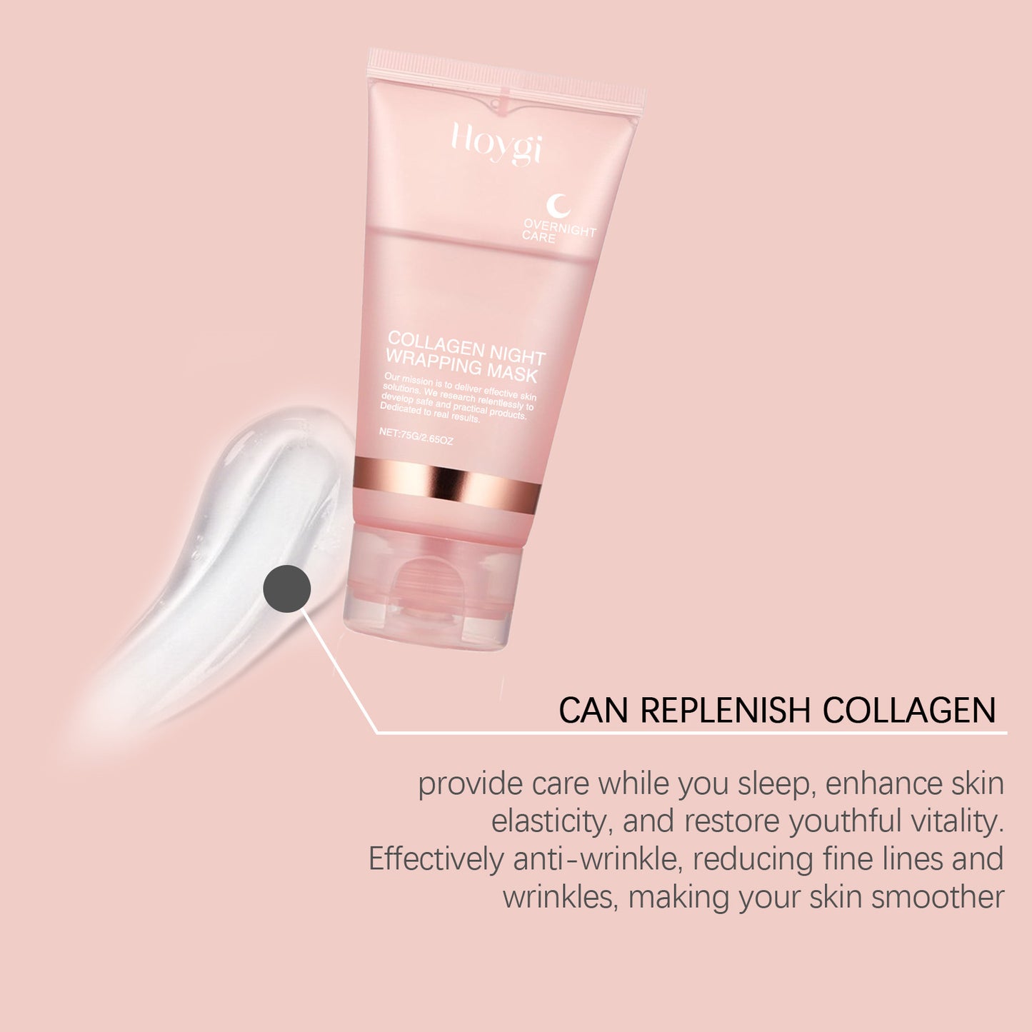 Collagen Overnight Peel Off Facial Mask | Deep Hydration & Glow