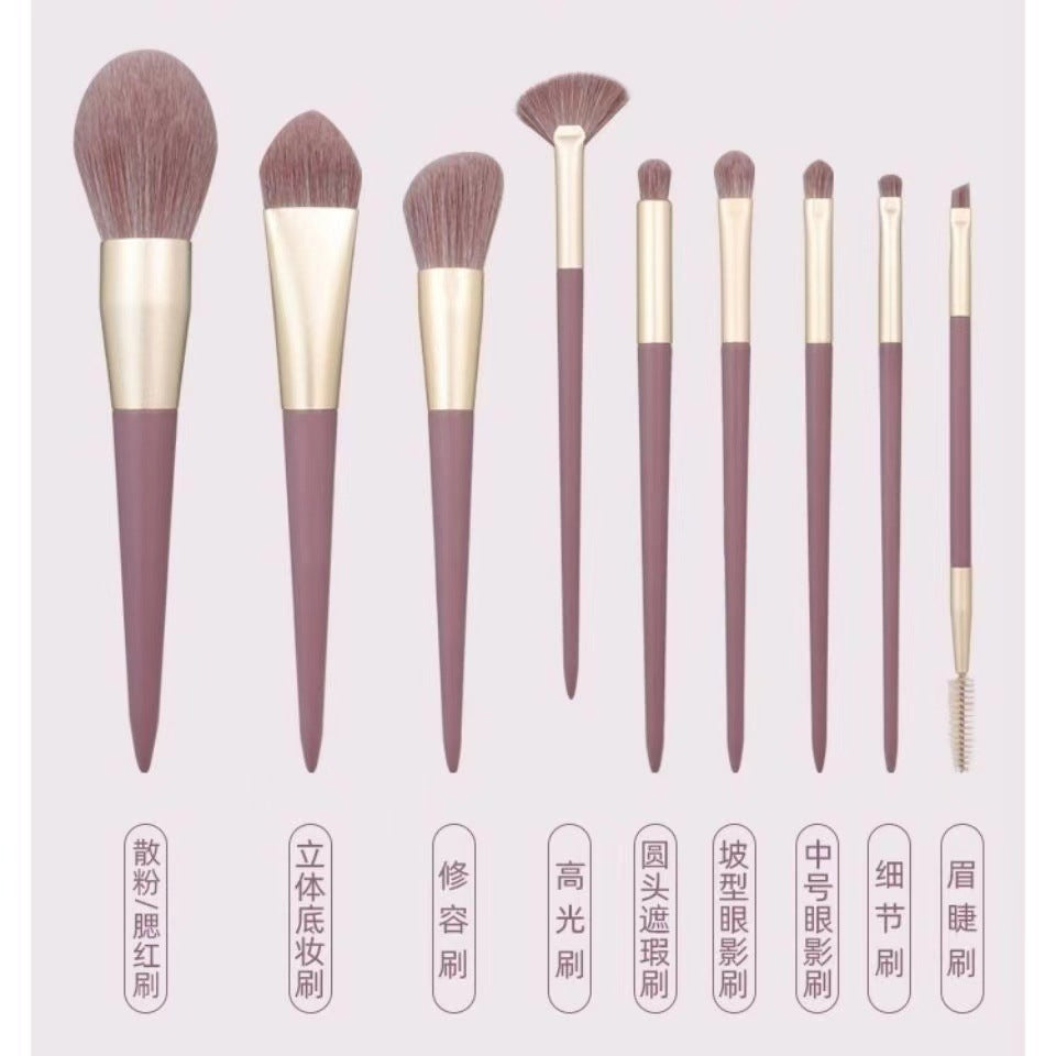 Portable Makeup Brush Set | Essential Beauty Tools for Flawless Looks