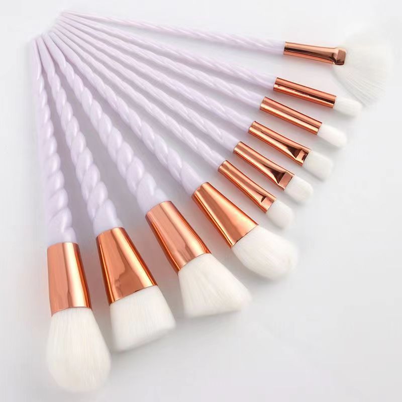 10 Pcs Unicorn Makeup Brush Set | Multifunctional Beauty Tools