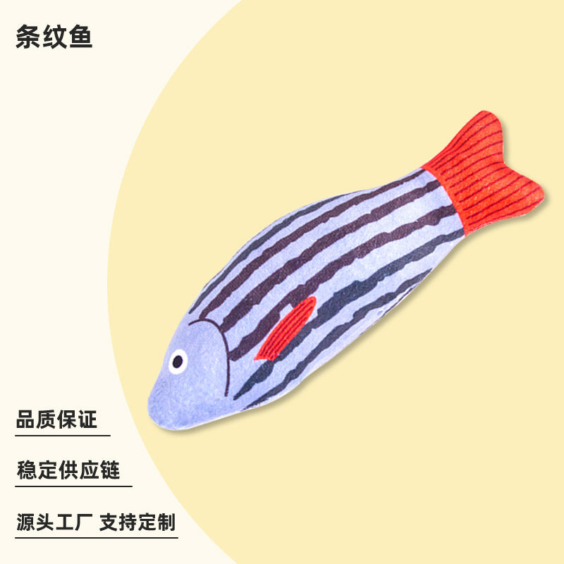 Interactive Cat Toy Fish | Teasing Mint Chew-Resistant Fun