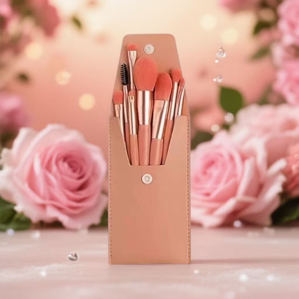 High-Quality Makeup Brush Set | 13 Soft Wool Beauty Tools