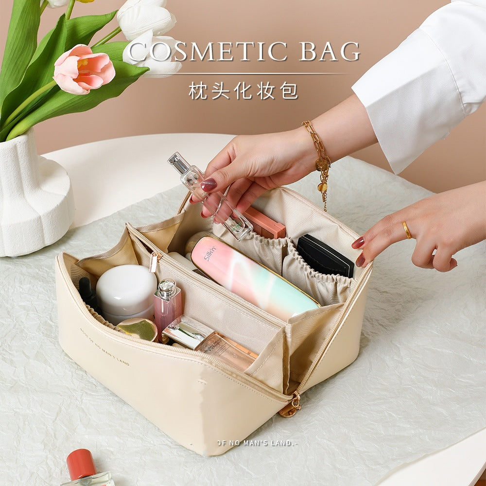 Portable Waterproof Hanging Toiletry Bag for Travel & Cosmetics