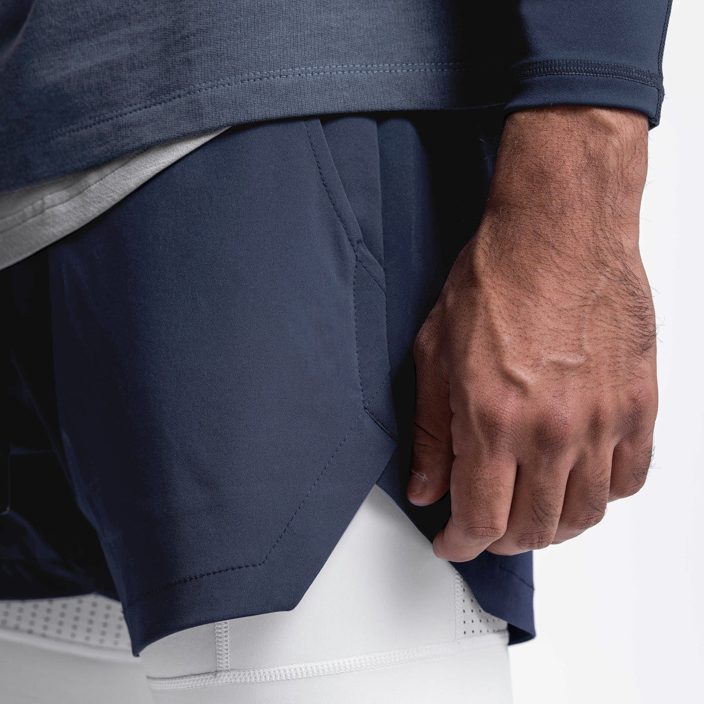 Men's 2-in-1 Running Shorts | Breathable Double Layer Fitness Gear