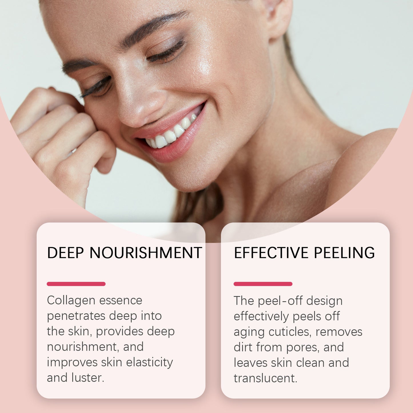 Collagen Overnight Peel Off Facial Mask | Deep Hydration & Glow