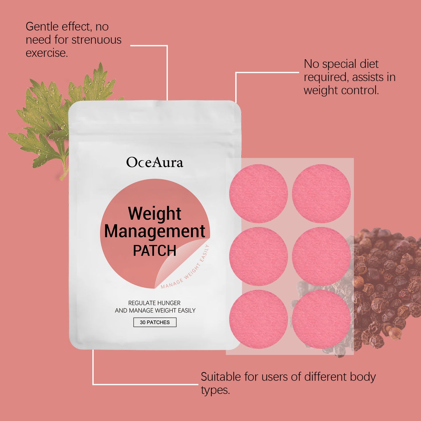 Body Slimming Weight Loss Patches | Fat Burning & Appetite Control