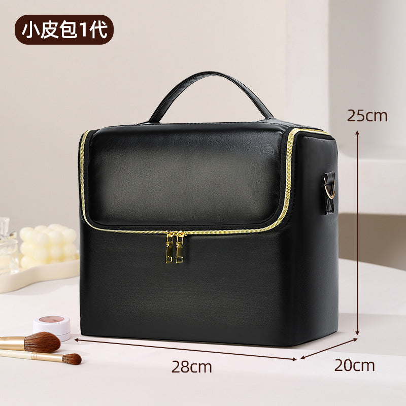 Stylish Large Capacity Makeup Brush Set Cosmetic Storage Bag