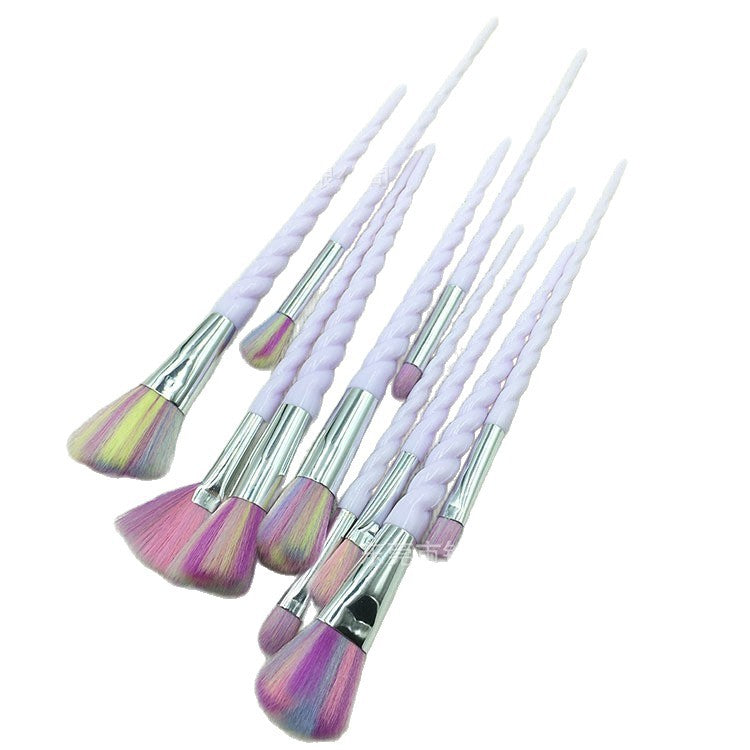 10 Pcs Unicorn Makeup Brush Set | Multifunctional Beauty Tools