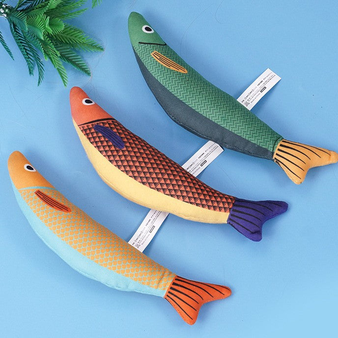 Interactive Cat Toy Fish | Teasing Mint Chew-Resistant Fun