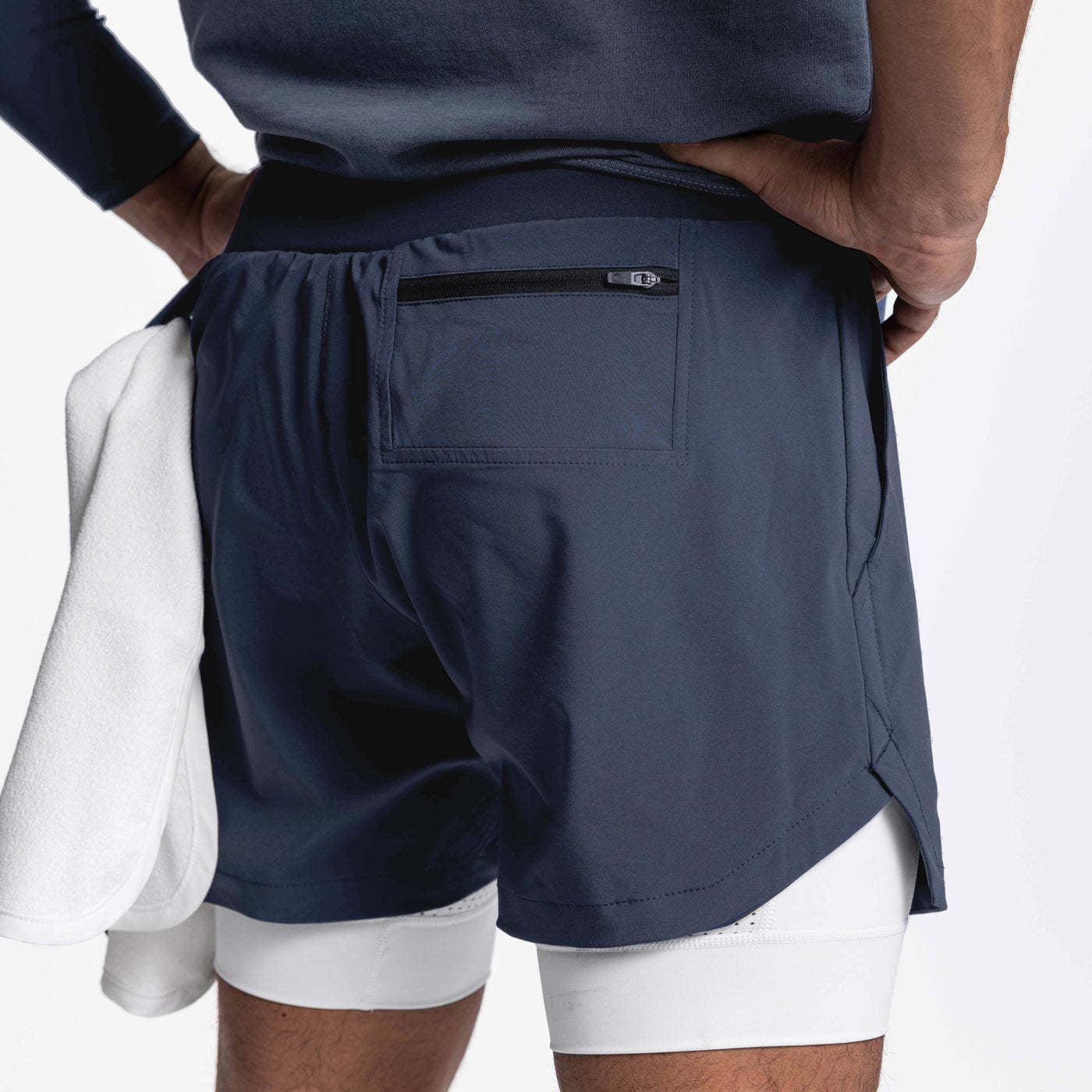 Men's 2-in-1 Running Shorts | Breathable Double Layer Fitness Gear