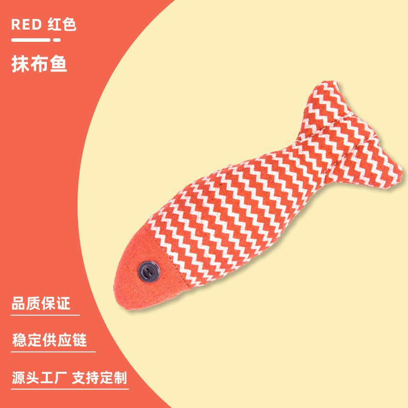 Interactive Cat Toy Fish | Teasing Mint Chew-Resistant Fun