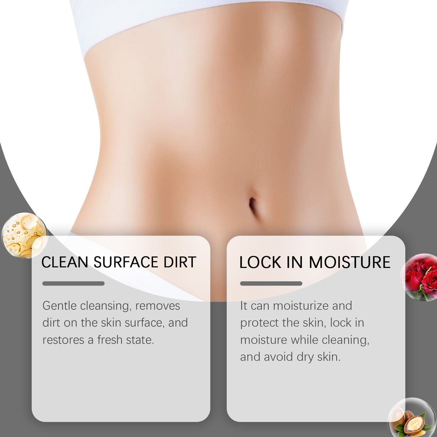 Natural Black Soap Deep Cleansing Exfoliating Body Scrub