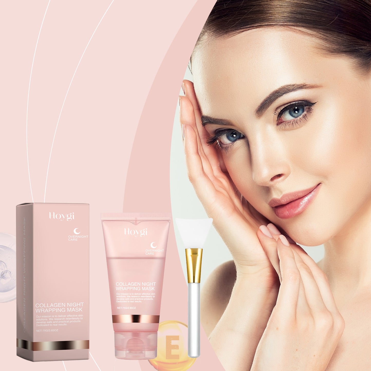Collagen Overnight Peel Off Facial Mask | Deep Hydration & Glow