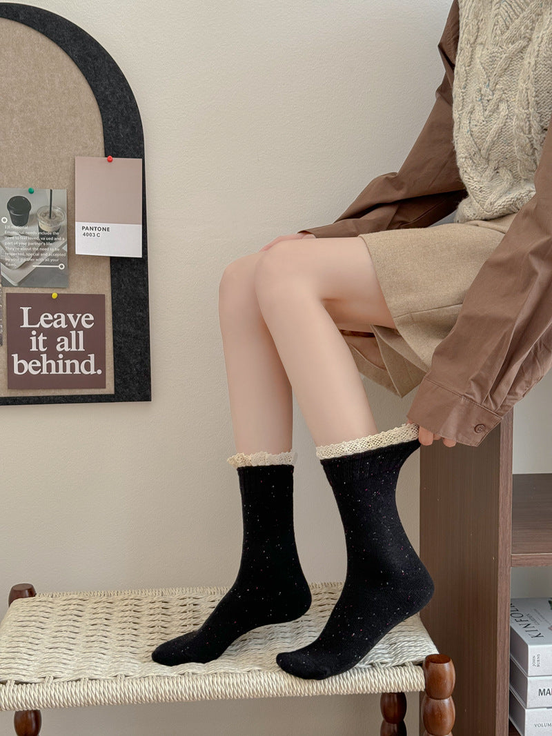 Frilly Kawaii Long Socks for Women | Ultimate Casual Style