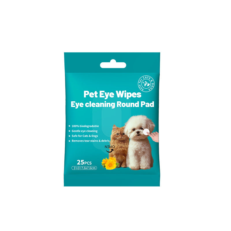 Effective Pet Tear Stain Removal Wipes | Gentle Cat Eye Cleaners