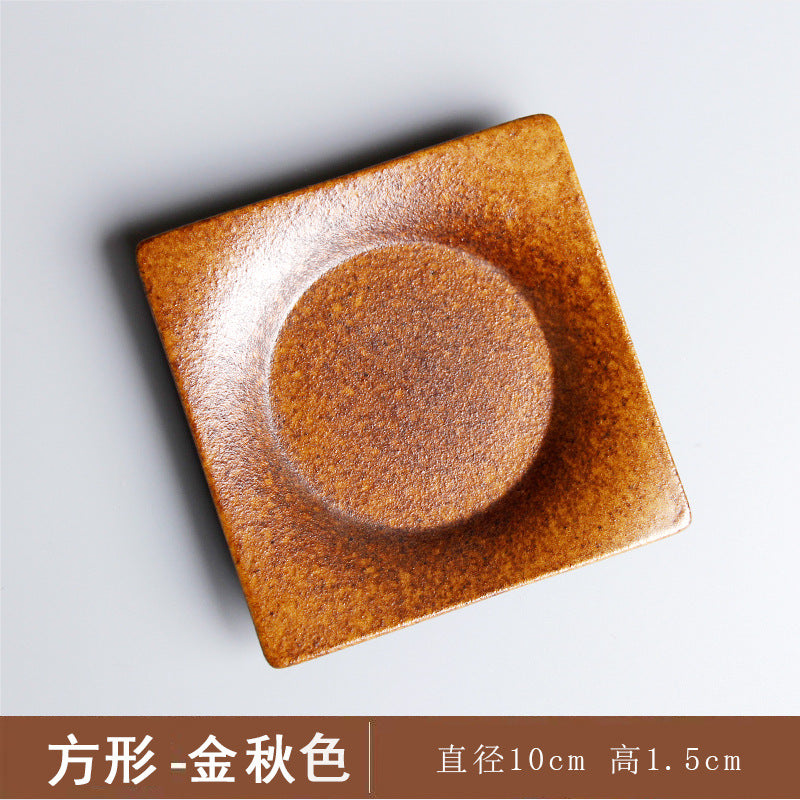 Vintage Ceramic Tea Cup Set with Wooden Handle | Elegant Drinkware