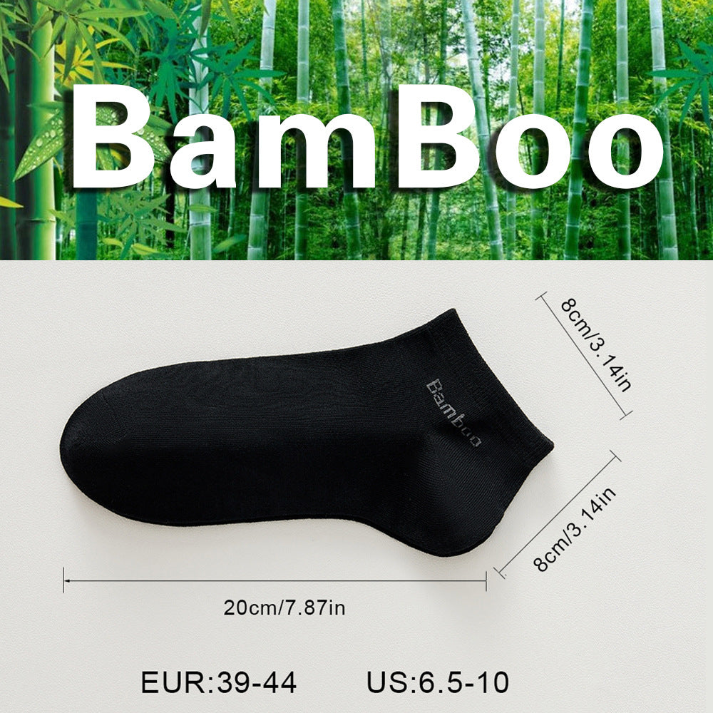 Men's Bamboo Fiber Socks | Sweat-Absorbent and Deodorant Casual Wear