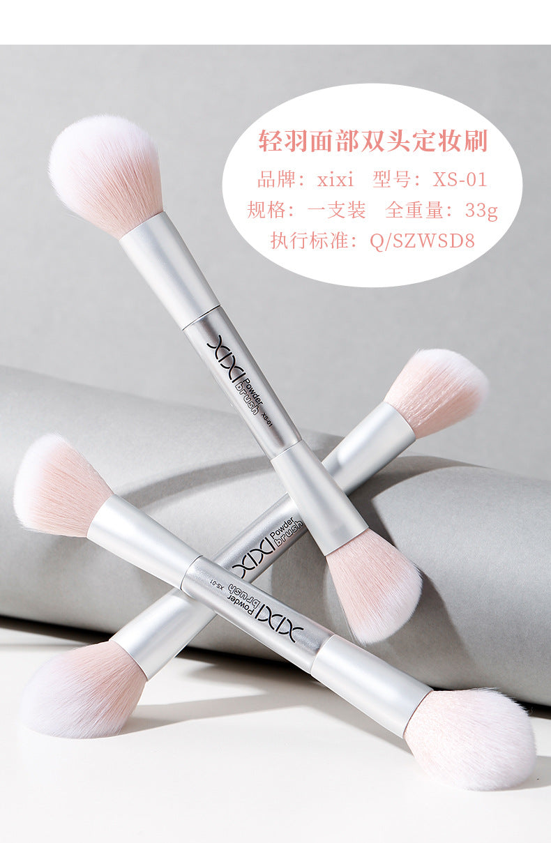 Double Head Makeup Brush | Easy Application Tool for Novices