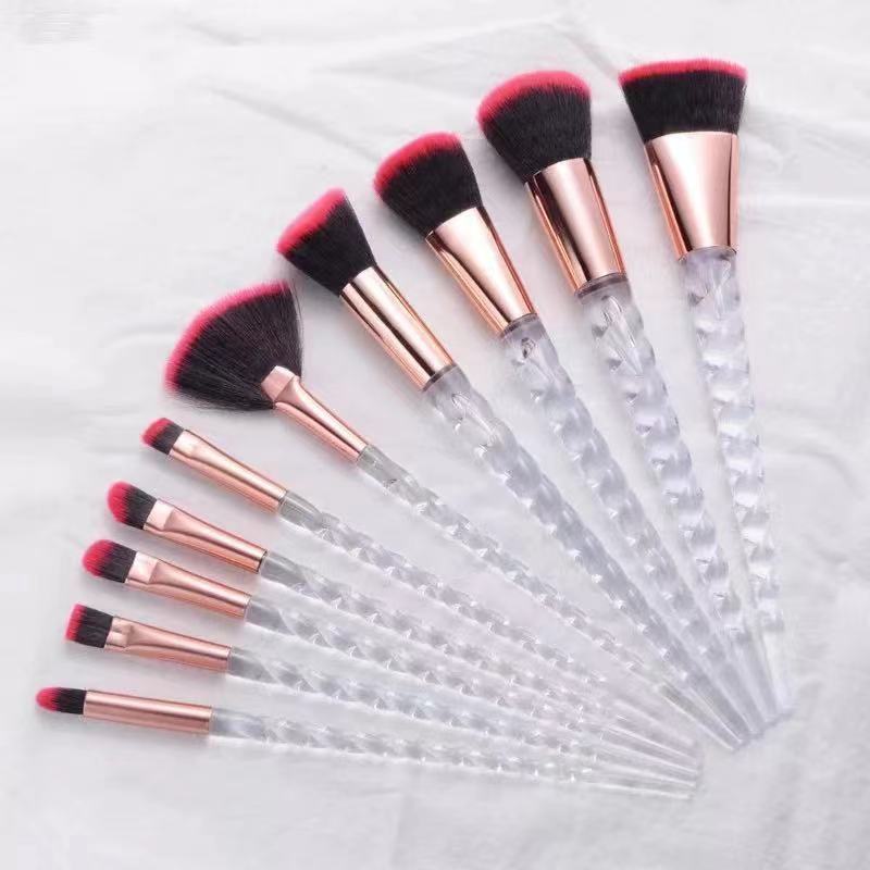 10 Pcs Unicorn Makeup Brush Set | Multifunctional Beauty Tools
