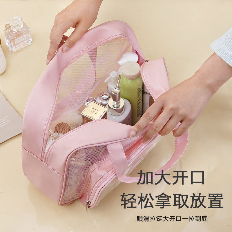 Waterproof Portable PVC Wash Bag for Fitness and Travel