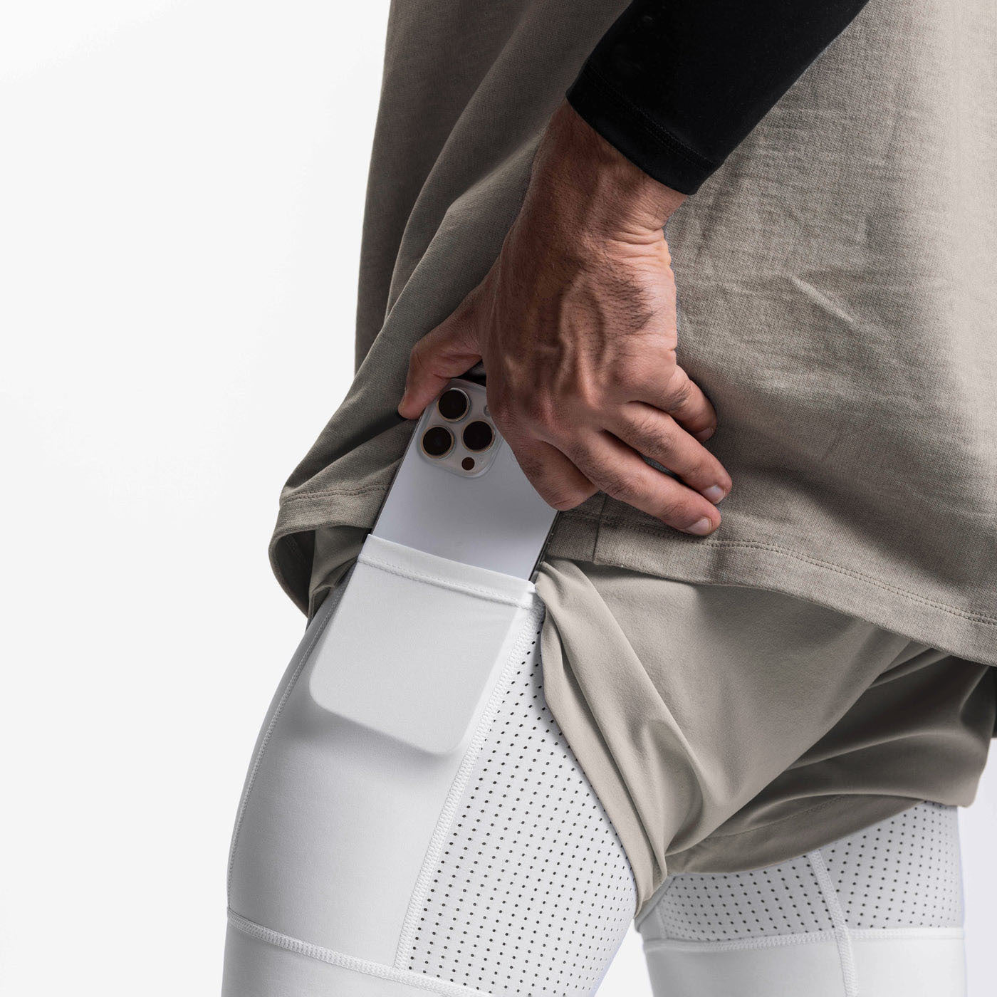 Men's 2-in-1 Running Shorts | Breathable Double Layer Fitness Gear