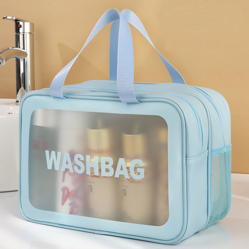 Waterproof Portable PVC Wash Bag for Fitness and Travel